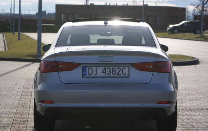 Audi A3 cena 61900 przebieg: 189000, rok produkcji 2015 z Góra małe 254